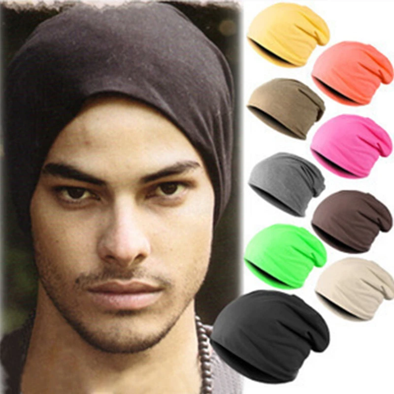 2020 Autumn Polyester Beanie Men's Hat for Women Beany Female Cotton Hats Breathable Hip Hop Beanies Sick Bonnet Balaclava CZX8 winter beanie