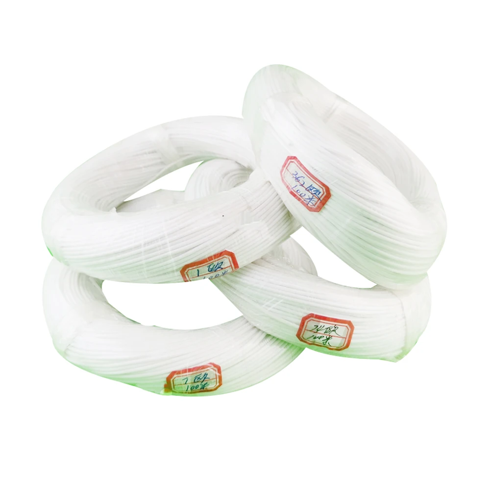 Espiral de Borracha de Silicone Cobertor à Prova Criação de Linha de Aquecimento Ohm de 0.3-40 Fio de Aquecimento Elétrico Água Incubação Fio 100 m d’