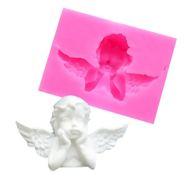 

Sugarcraft Newest Angel Frame silicone mold fondant mold cake decorating tools chocolate gumpaste mold