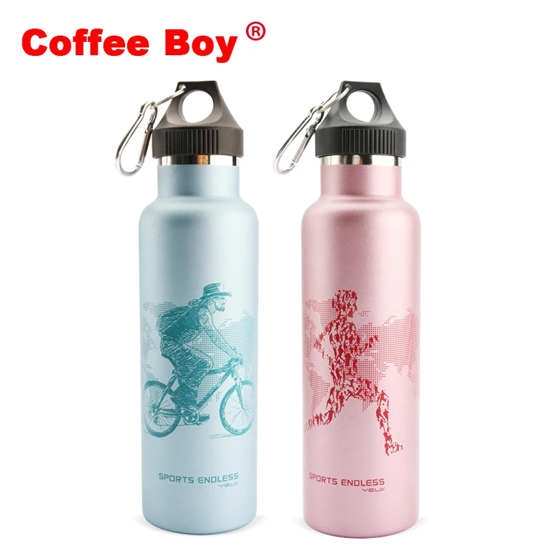 Popular sport bottle Non slip double sealed insulated vacuum flasks