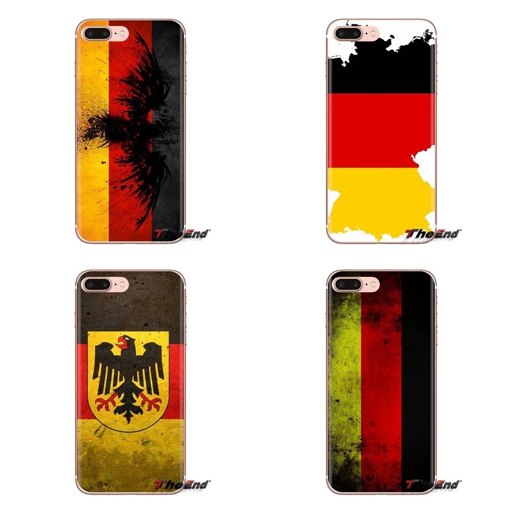 National DE Germany Flag Eagle Banner For Samsung Galaxy S3 S4 S5 Mini S6 S7 Edge S8 S9 S10 Plus Note 3 4 5 8 9 Phone Skin Cover |