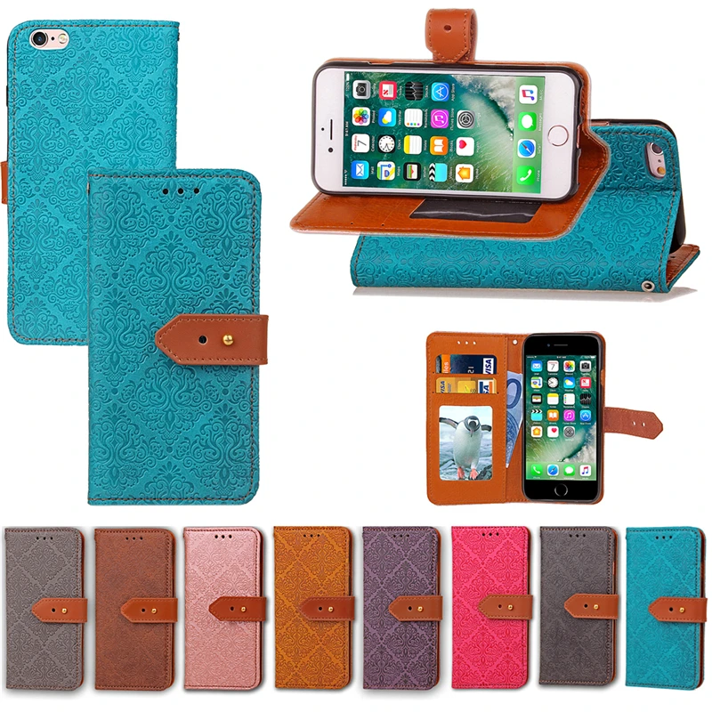 Case For Apple iPhone 6 Flip PU Leather Back Cover for iPhone