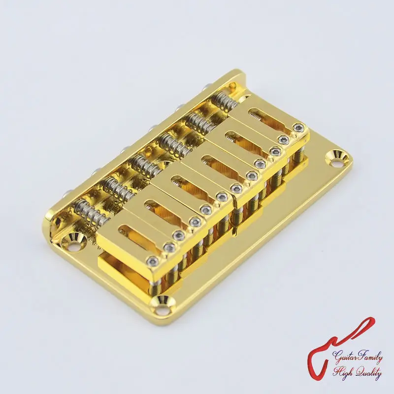 

Genuine Original GOTOH GTC102 Electric Guitar Fixed Bridge With Steel Saddle Finish Gold MADE IN JAPAN