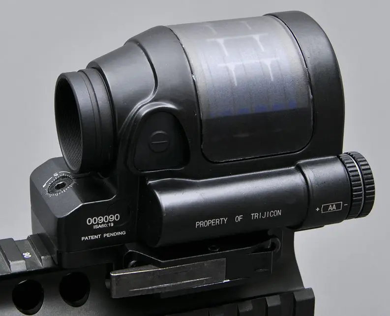 

1pc QD Optics Gear 1X38 Red dot SRS Solar Power System Hunting Reflex Sight Tactical Airsoft Trijico Rifle Scope Optics