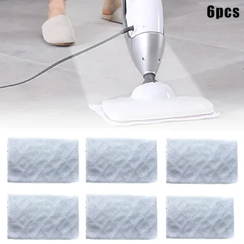 

6pcs Steam Cleaning Mop Pads Replacement for Light 'N' Easy S3101 S7326_ZQ microfiber Replacement Steam Mop Pads RT99