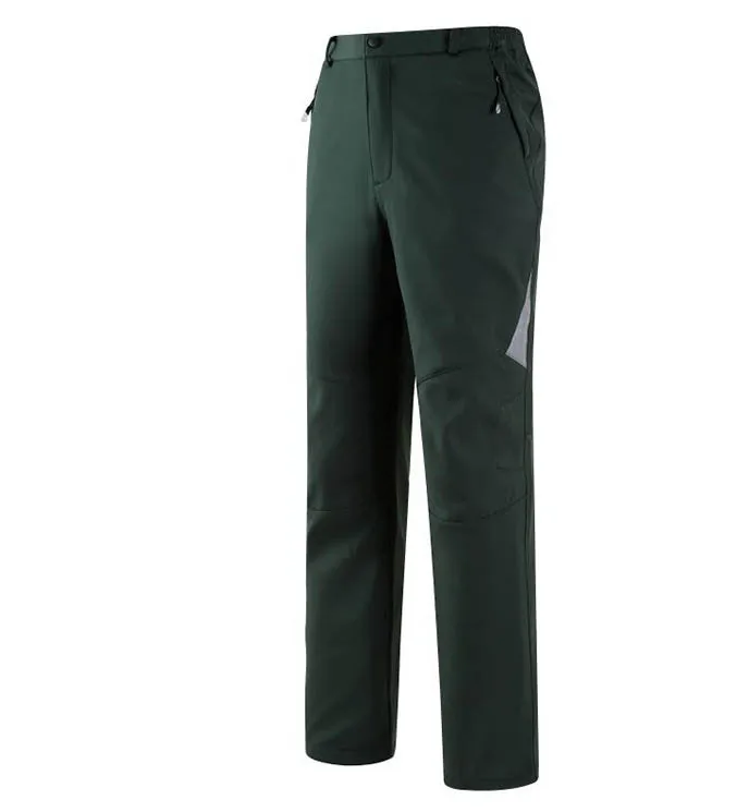 Army Green Man 5XL негабаритный женский и мужской зимний лагерь для горных походов, рыбок, лыж, Велоспорт, треккинг, брюки для улицы, водонепроницаемые брюки для девушек - Цвет: Army Green Man