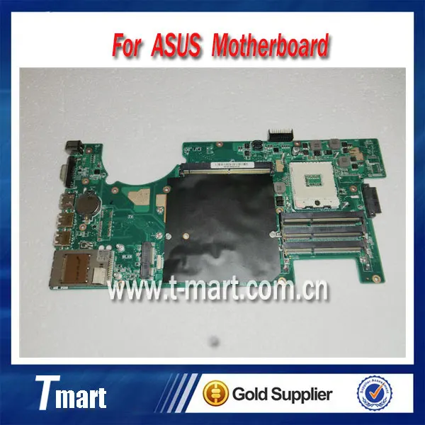 

100% Original  for ASUS G73JH 4 memory slots Green board laptop motherboard good condition working perfectly