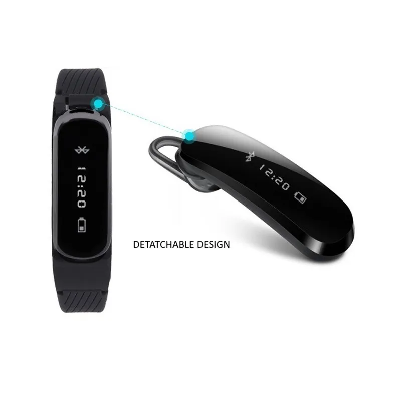 2017 New Arrival Bluetooth Smartband Sport Fitness Wristband Pedometer Sleep Monitoring Calories Counter for Android IOS