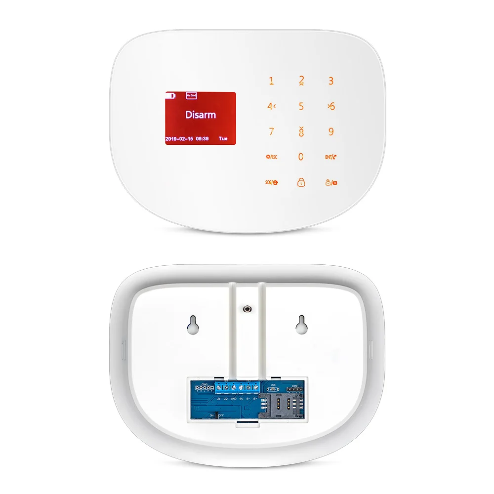 S2W Wi-Fi GSM GPRS беспроводной проводной домашний бизнес Охранная Сигнализация приложение управление сирена детектор движения PIR датчик дыма