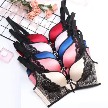 

Fashion Sexy Bras for Women Push Up Lingerie Seamless Bra Bralette Wire Free Brassiere Lace Female Underwear Intimates