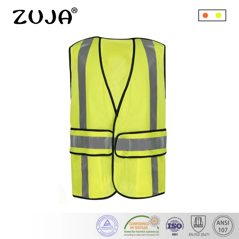 

Reflective Safety Vest Traffic High Quality