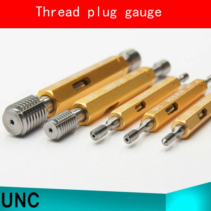 Thread Plug Gauge GO/NO GO Gage UNC 5/16 18UNC NO.6 32UNC 2B 8 32UNC 2B