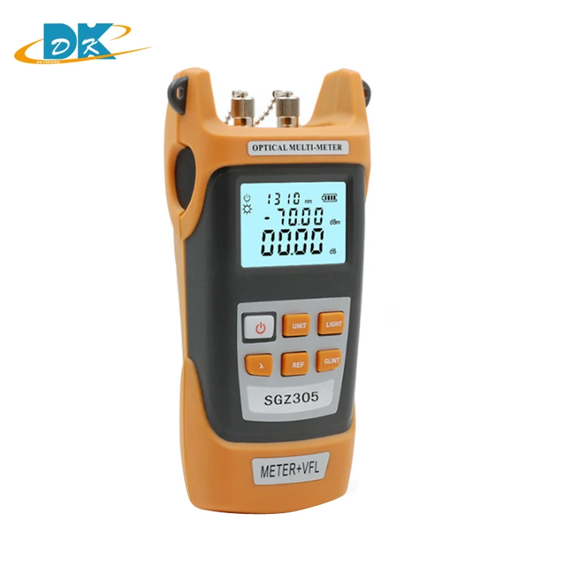 

Optical Power Meter Tester Handheld Optical Laser Light Source SGZ305 -70~+3dBm Optical Power Meter+VFL 5MW Visual Fault Locator