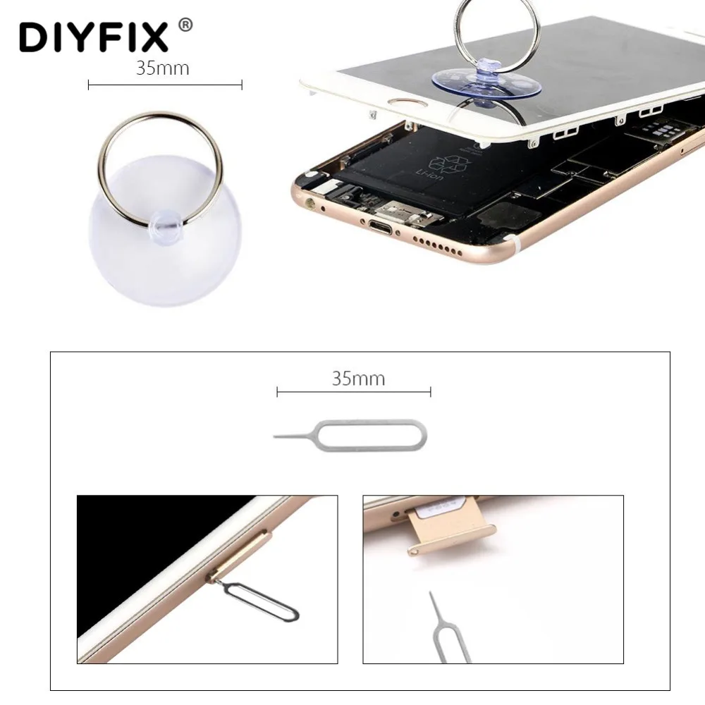 Набор ручных инструментов DIYFIX 11 в 1 инструмент для открывания и отвертки набор