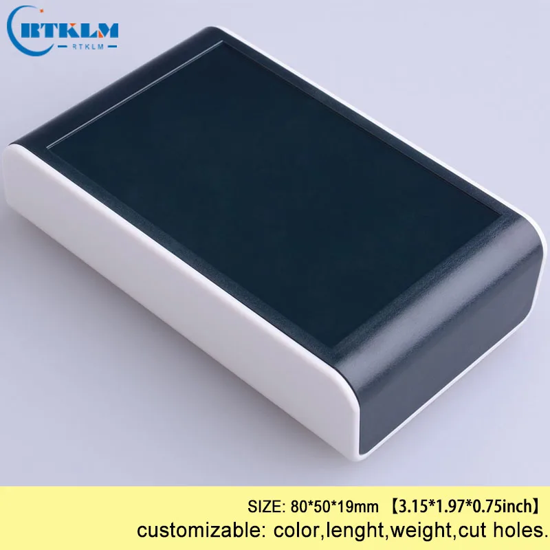 

ABS plastic enclosure custom desktop enclosure 80*50*19mm plastic junction box diy project electronic circuit distribution box