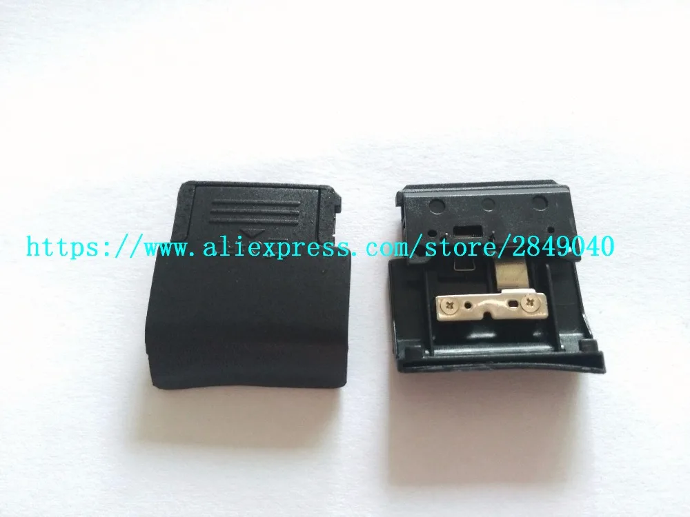 

NEW SD Memory Card Cover For Nikon D3000 Digital Camera Repair Part With METAL & Spring