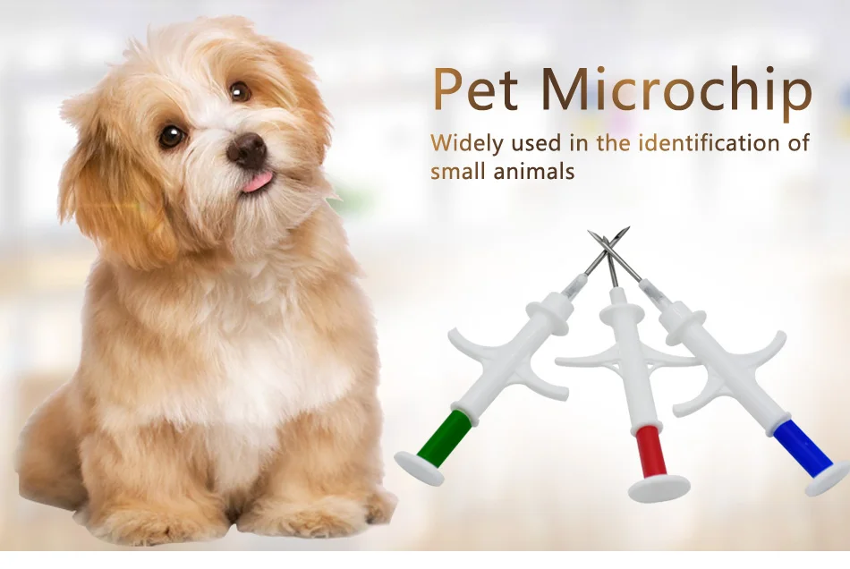 

2.12*12 FDX-B ISO11784/785 RFID 500pcs Id Injector Pet Glass Tag Microchip Syringe for animals Pig Cow Cat Horse Dog Fish Snake