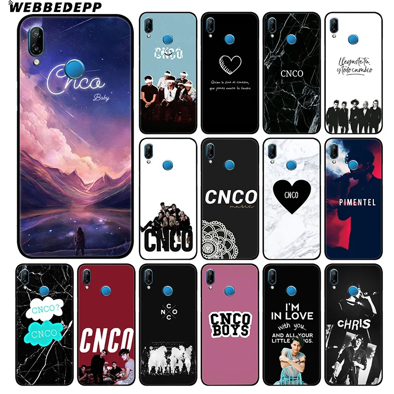 

WEBBEDEPP Cnco Bands Soft Case For Huawei P30 P20 Pro P10 P9 Lite 2017 P Smart 2019 & Nova 3 3i Y9 2019