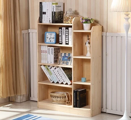 Книжный шкаф, мебель для дома сосна, книжная полка, стеллаж для хранения, минималистичный шкаф, стенд для книг