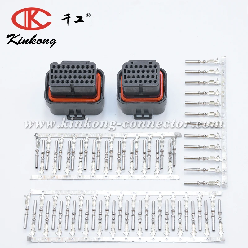 Kinkong продукт TE AMP Superseal 26 + 34 way Autosport ECU/ECM коннектор комплект 1000/2500|Соединители| |