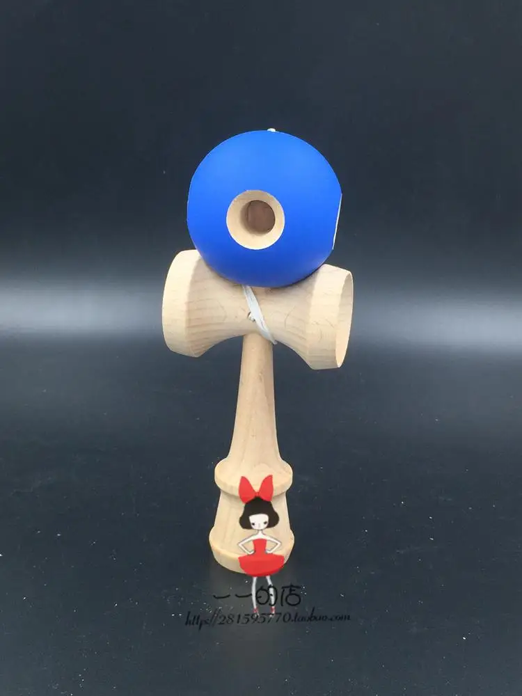 100 Pece 5 Отверстие Резина краски фабрика бутик традиционные бук Kendama Бал дань профессиональный - Цвет: blue