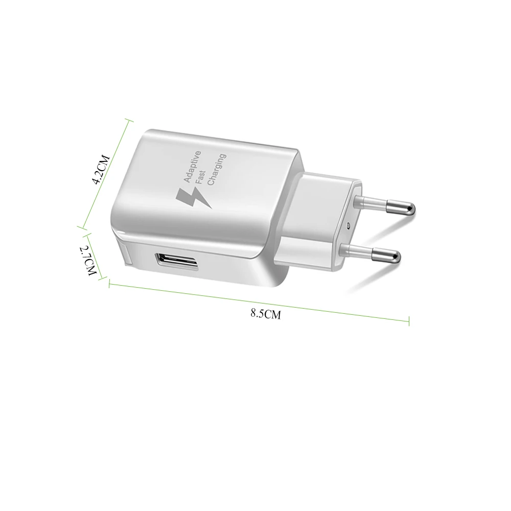 Быстрое настенное зарядное устройство USB 5 В/2 а 9 В/1 67 А настенный адаптер вилка