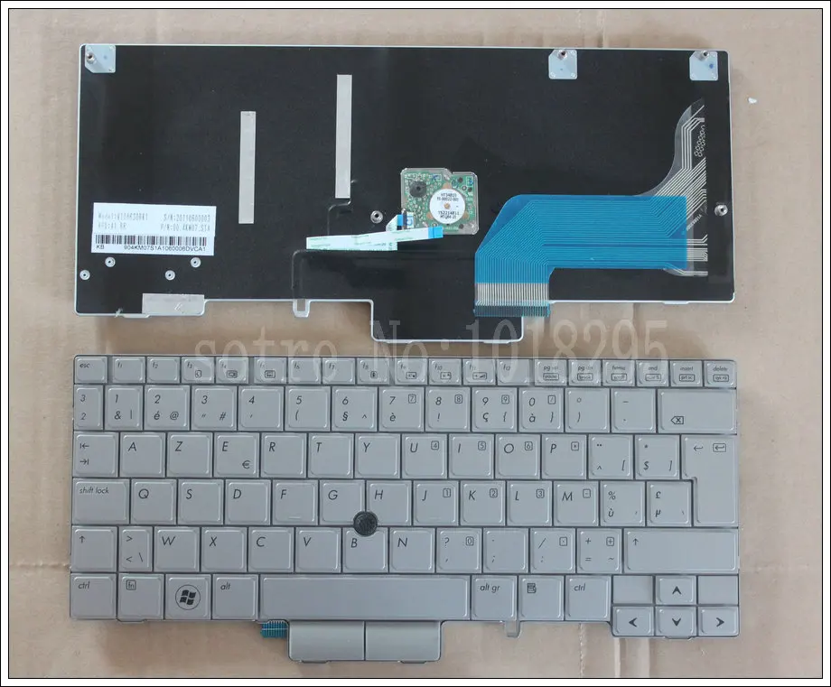 

NEW For HP EliteBook 2740 2740p Belgium Laptop Keyboard BE Layout silver
