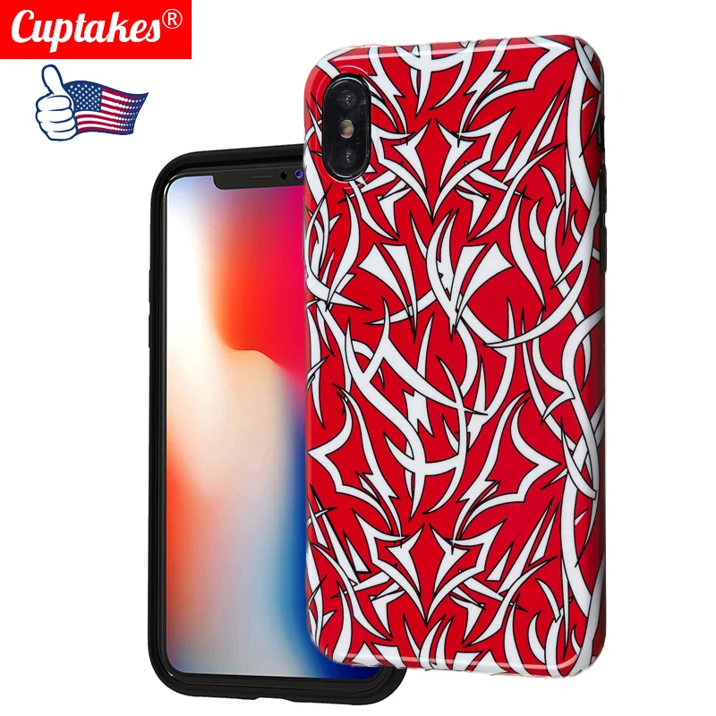 Чехол для телефона iPhone 6 6S 7 8 Plus модный мягкий силиконовый чехол карамельных