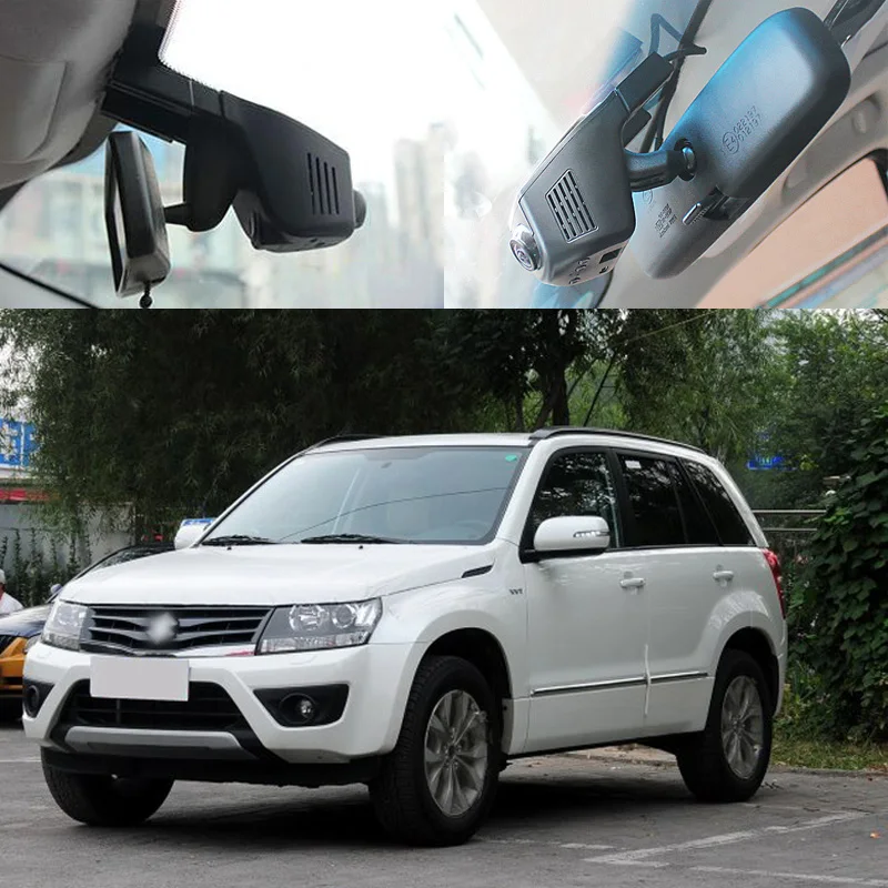 US $54.71 BigBigRoad For Suzuki Grand Vitara APP Control Car Wifi DVR FHD 1080P Hidden Installation Gsensor DashCam