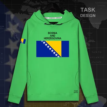 

Bosnia and Herzegovina BIH Bosnian Herzegovinian mens hoodie pullovers hoodies men sweatshirt streetwear clothing hip hop Spring