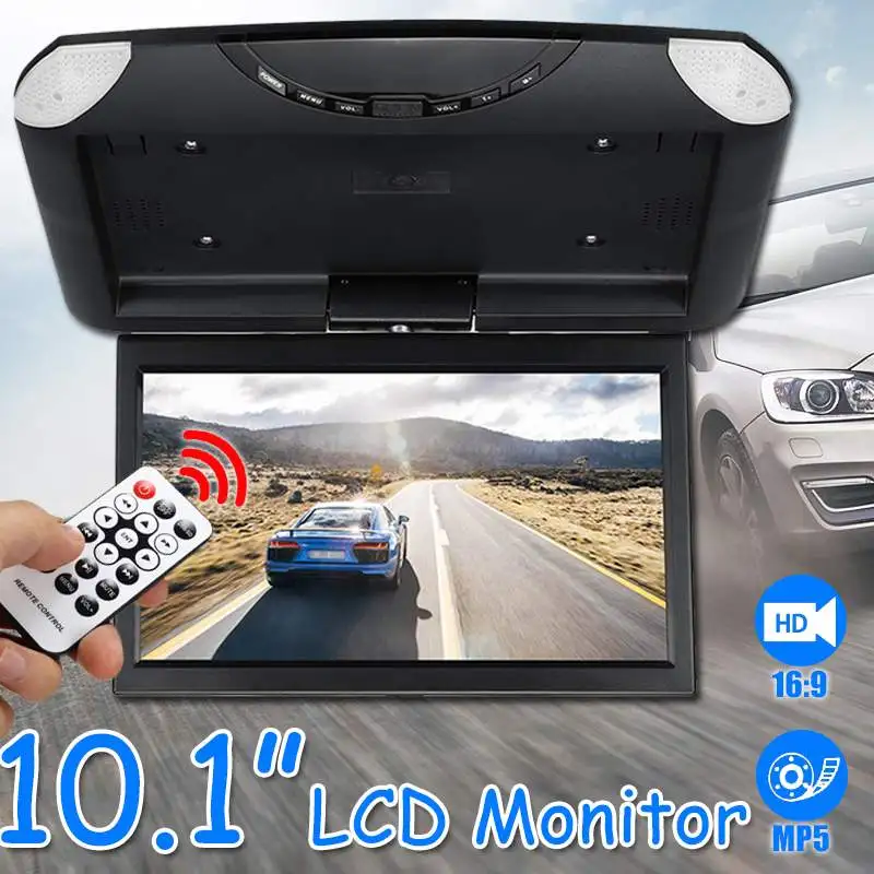 

10.1 Inch TFT LCD Digital Screen Car Roof Mounted Display Monitor Car Ceiling Flip Down Overhead Monitor for Car Bus