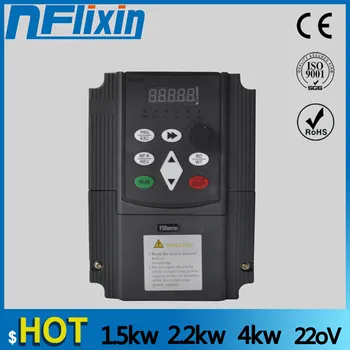 

VFD Variable Frequency Converter for Motor 220Vboost/change/step up380V 0.75/1.5/2.2/4/5.5KW frequency inverter