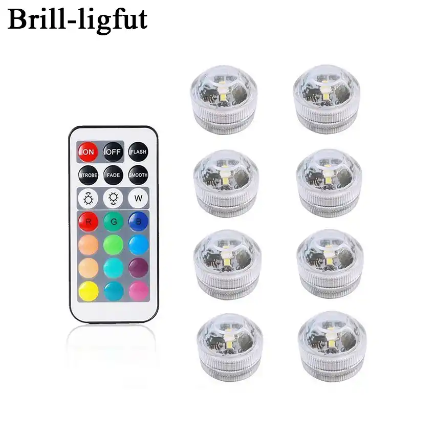 Battery Operated Multi Color Submersible LED Underwater Light for Fish