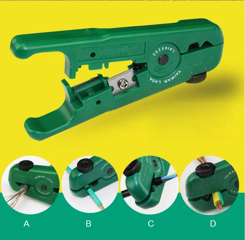 LAOA 1 шт. мини многофункциональный инструмент для зачистки проводов 3,2-9 мм регулируемый инструмент для зачистки проводов