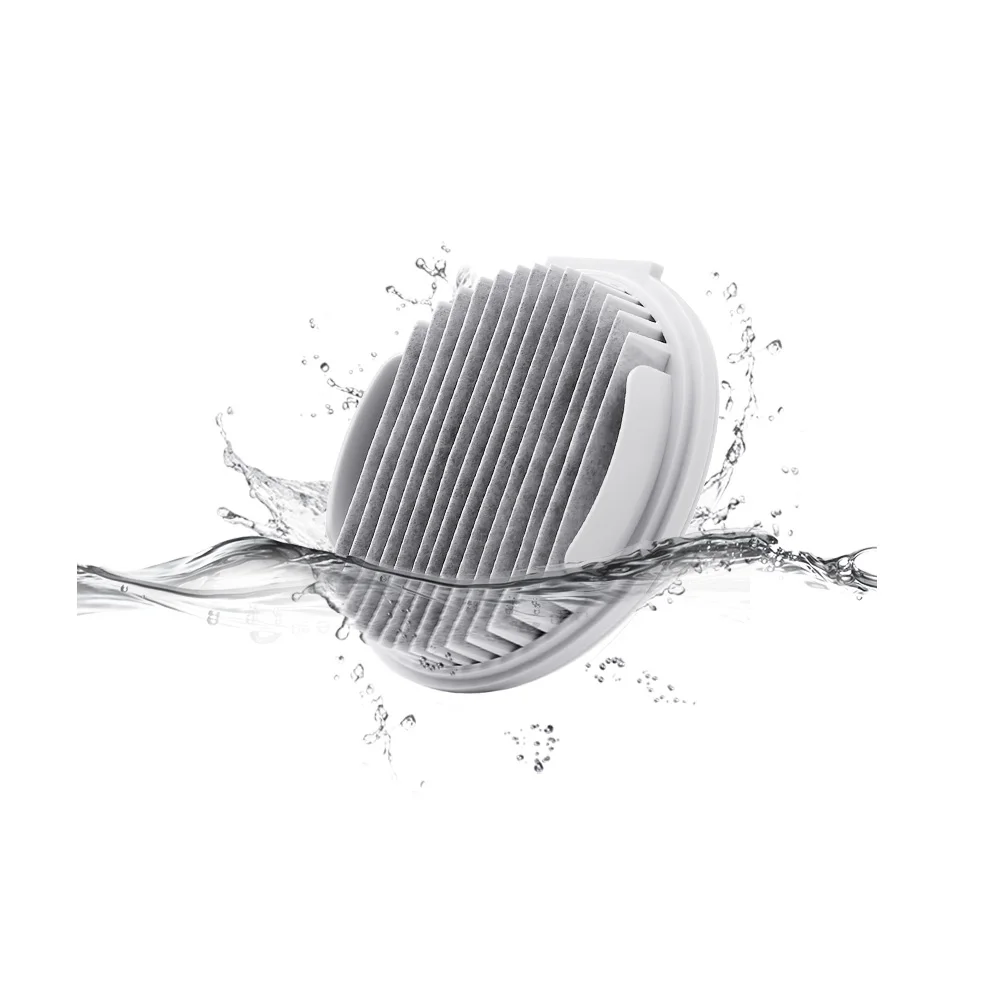 Ceny 2 sztuk Xiaomi Mijia ROIDMI F8 filtr do odkurzacz ręczny F8 części zamienne zmywalny wielokrotnie używać App przypomnieć wymiana