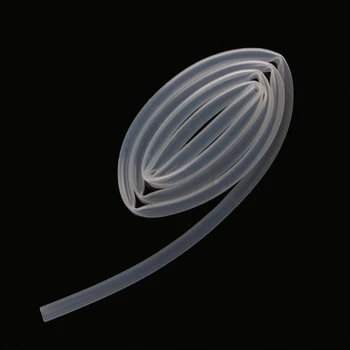 

6mm ID x 8mm OD Food Grade Silicone Tube Flexible Hose Pipe 1m Transparent