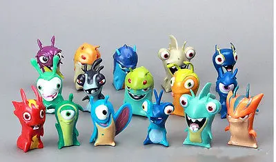 

16PCS Slugterra Toys Hobbies Modelism Slugterra PVC Animes Pelucia Cartoon Toys Dolls Slugterra Action Figure