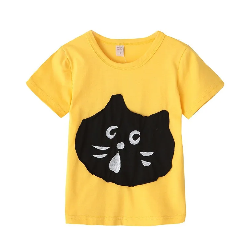 Детская одежда с принтом «Алиса»; Милая футболка с рисунком кота+ клетчатые штаны; комплект из 2 предметов для маленьких мальчиков и девочек 1-4 лет