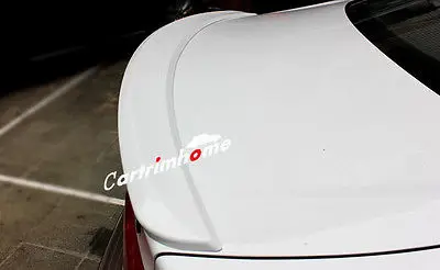 

White Rear Trunk Spoiler Wing 1pcs For Chevrolet Malibu 2016 2017