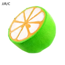 JJR/C искусственный полубольшой лимон моделирование модель украшения Торт Хлебобулочные комнаты домашние рукодельные украшения Дети ролевые игры игрушка