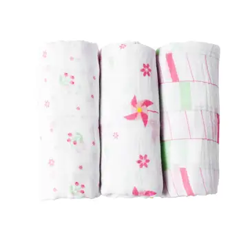 

Infant baby 100% cotton muslin blanket new design muslin swaddle blanket for baby girl blanket
