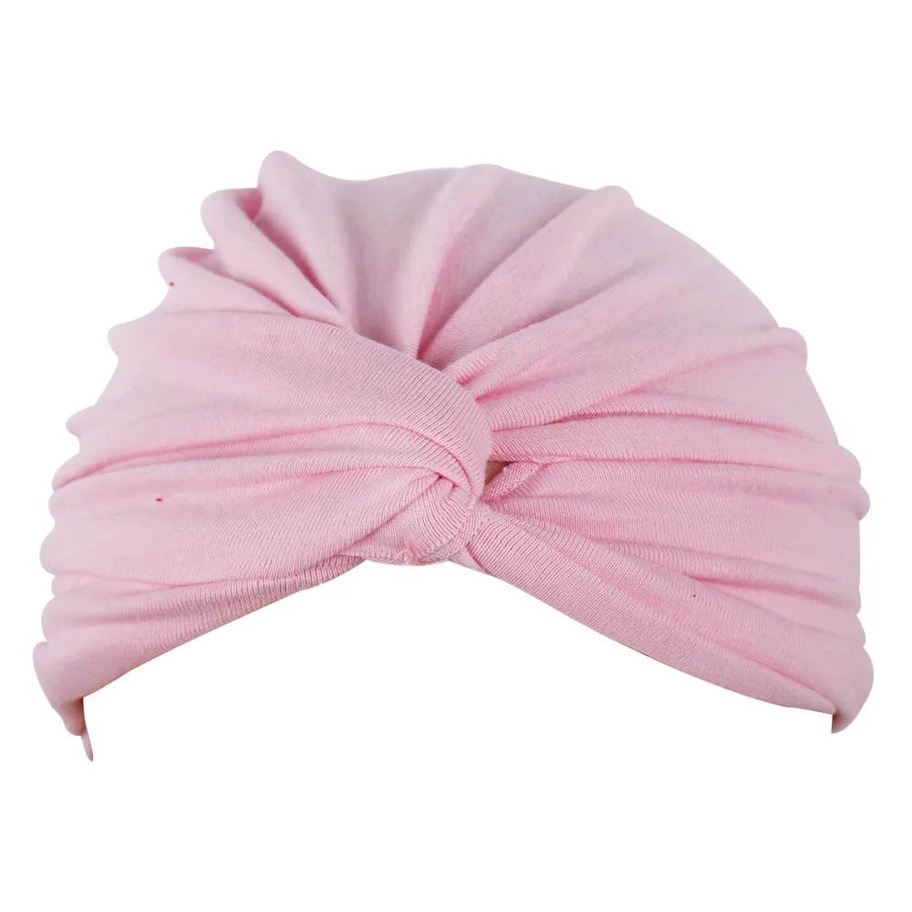 

Winter Cotton Top Cross Baby Beanies Kids Warm Solid Caps Elastic 5 Colors Cute Toddler Hats Warm Accessories For Newborn