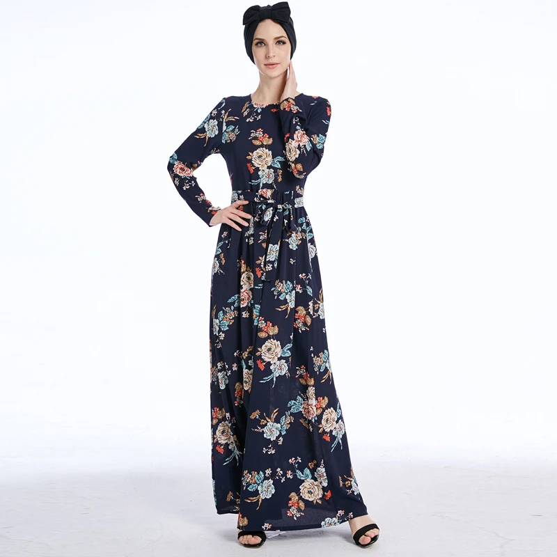 Vestidos Longo Ropa Mujer Verano 2018 Emiratos Árabes Unidos Abaya Ucrania vendaje largo musulmán de la gasa Bodycon Maxi Vestido Mujer Ropa