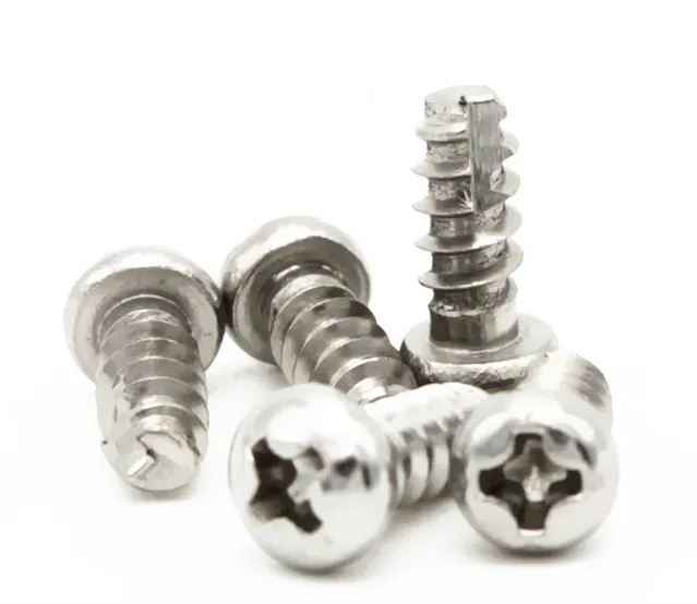 M3/M3.9/M4/M4.8 PT Screw Round Head Self tapping Screws Cut off Slotted