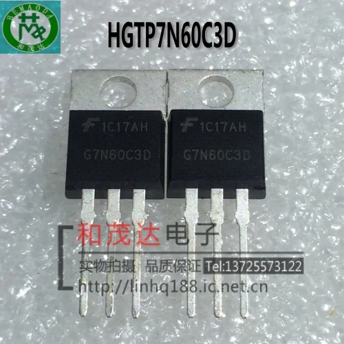 Original New 5PCS/ HGTP7N60C3D G7N60C3D 600V 7A TO-220 TO220 | Электронные компоненты и принадлежности