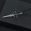 Dongsheng caliente juego de world of Warcraft alsacia espada colgantes collar Vintage Frostmourne de aleación de arma joya colgante para regalo para hombres ► Foto 3/6