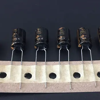 

10pcs/100pcs 220uF 16V SAMWHA WL Series Extremely Low Impedance 8x12mm 16V220uF Aluminum Electrolytic Capacitor