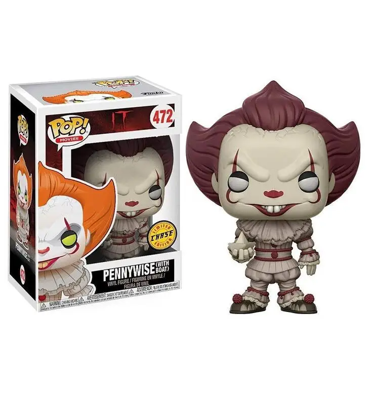 Funko POP Movie Stephen King's Джокер, клоун Фредди ограниченный винил фигурка Коллекционная модель игрушки для Chlidren