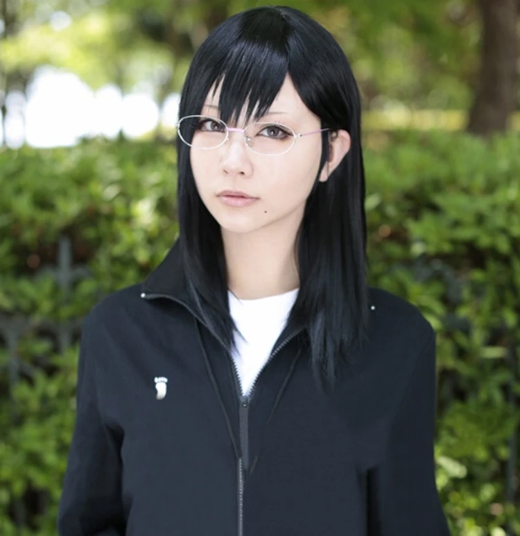 

Haikyuu!! Volleyball Kiyoko Shimizu 45cm Long Black Heat Resistant Cosplay Costume Wig