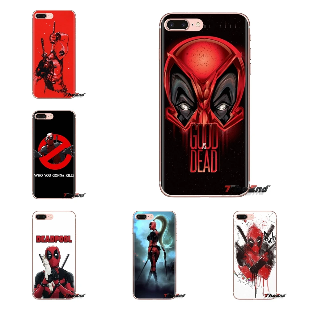 

Silicone Case Covers Marvel deed pool Deadpool For HTC One U11 U12 X9 M7 M8 A9 M9 M10 E9 Plus Desire 630 530 626 628 816 820 830